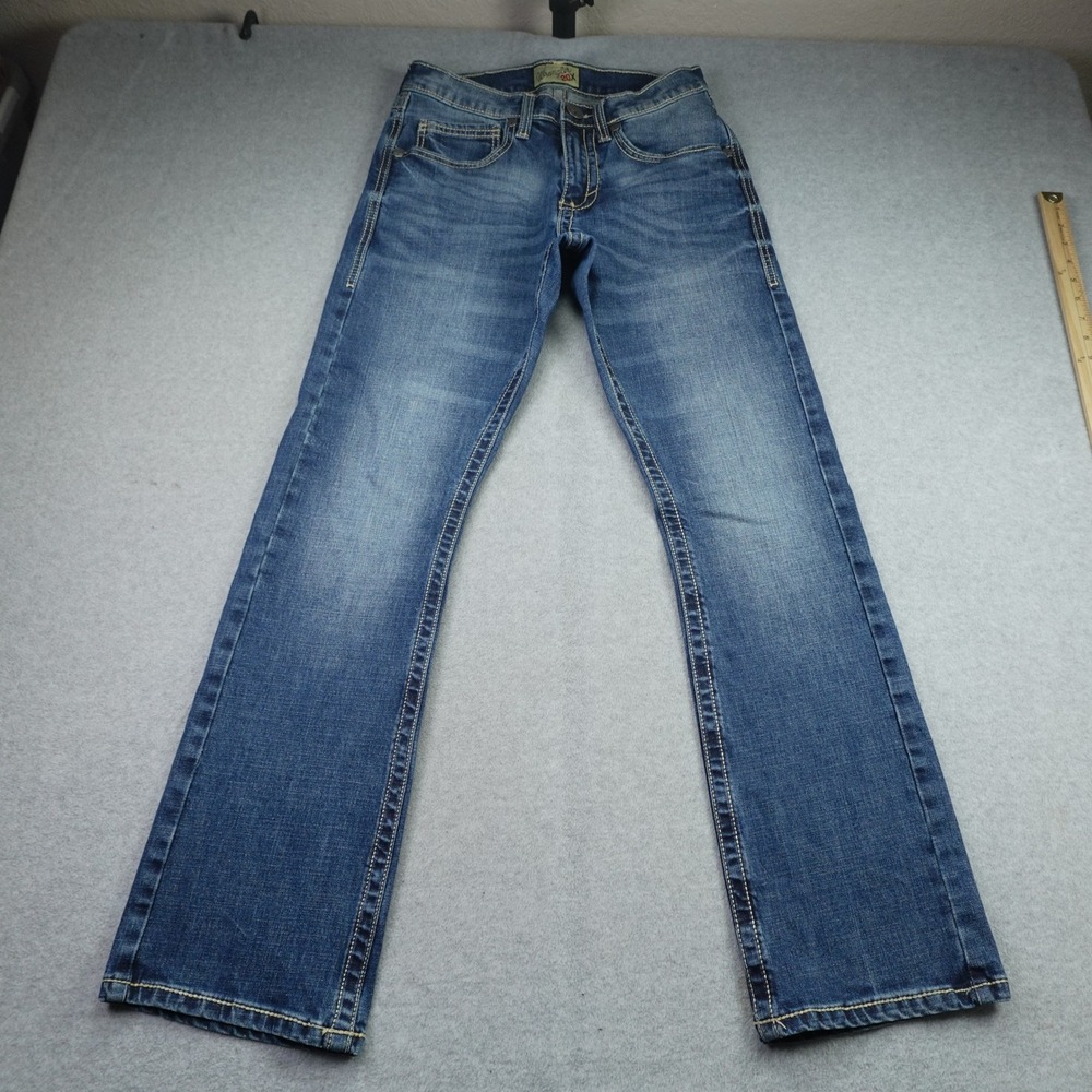 Wrangler 20X Jeans Mens 29x32 Blue Vintage Boot Cut Denim Stretch